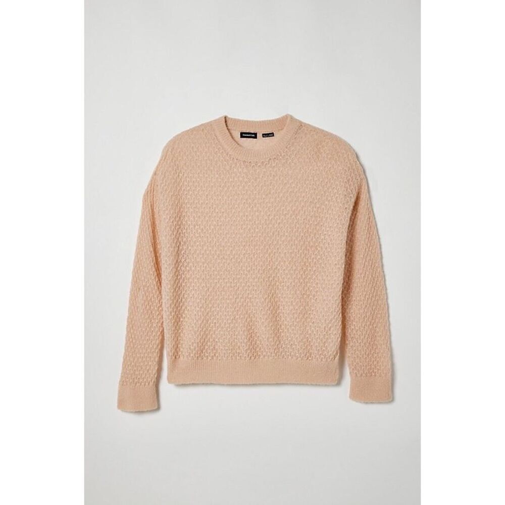 Standard Cloth Sheer Crew Neck Sweater NEW